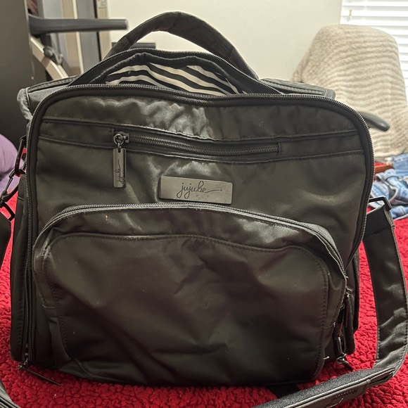 COPY - Jujube black bff diaper bag can be worn like a backpack or strap - Picture 1 of 5